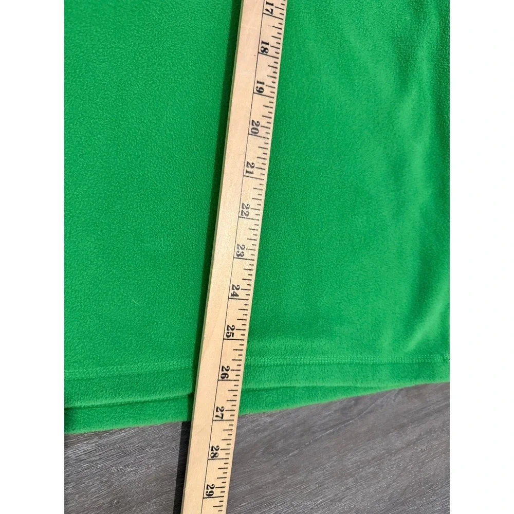 The North Face Sweater Mens M Green Fleece Quarter Zip Sweatshirt‎ Long Sleeve